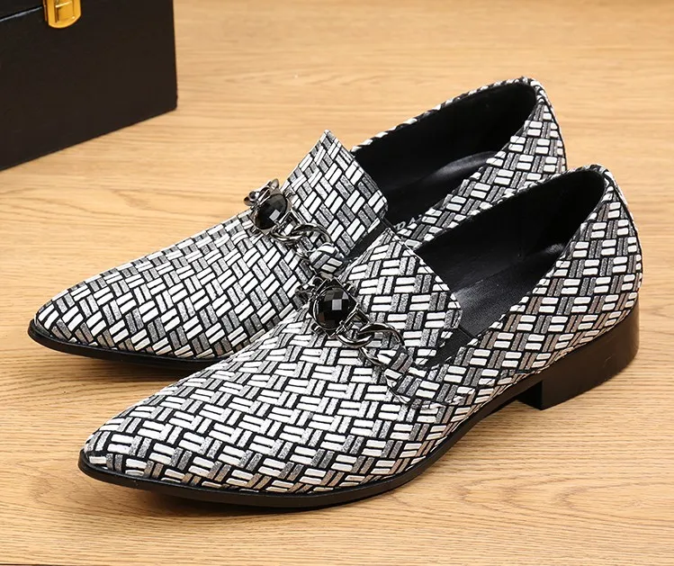 2017 новые модные туфли из натуральной кожи Мужская обувь на плоской подошве