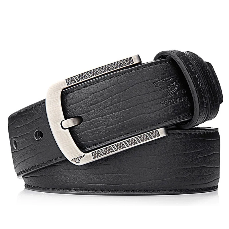 Septwolves мужской ремень с пряжкой из натуральной кожи античный Повседневный стиль
