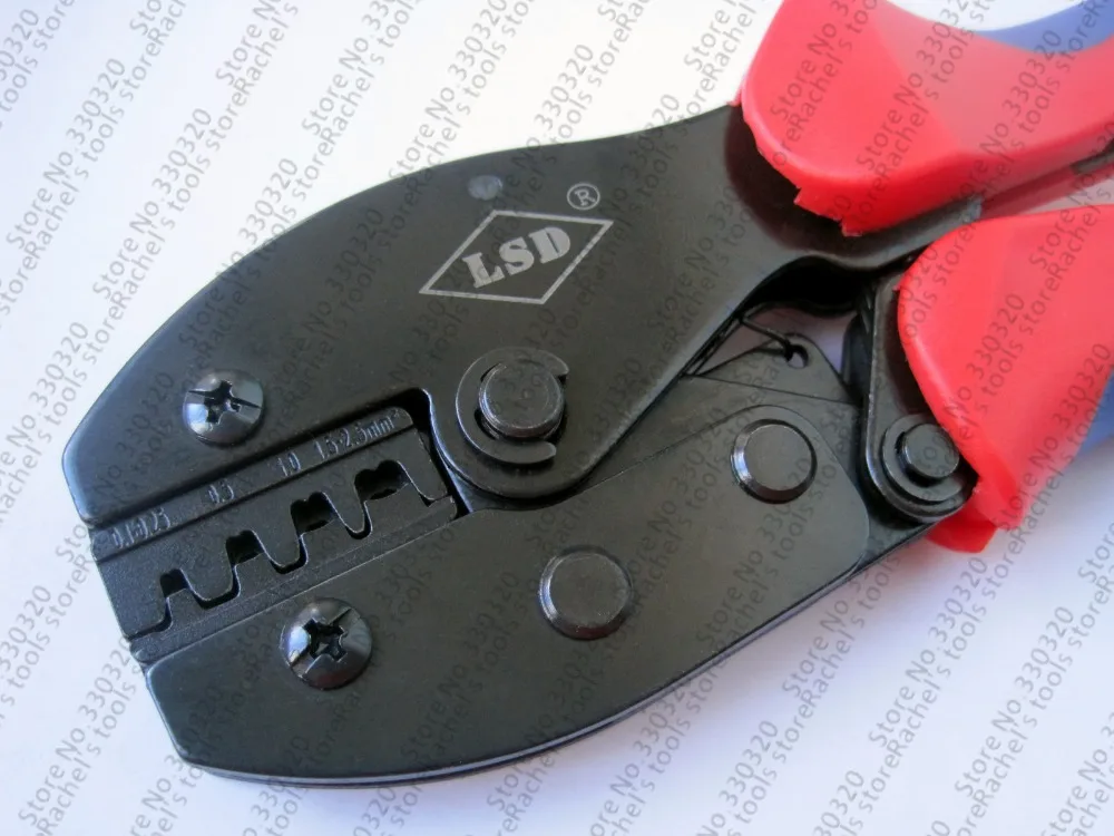 Трещотка обжимной инструмент открытый баррель клеммы 0 1 2 5 мм2 обжимные