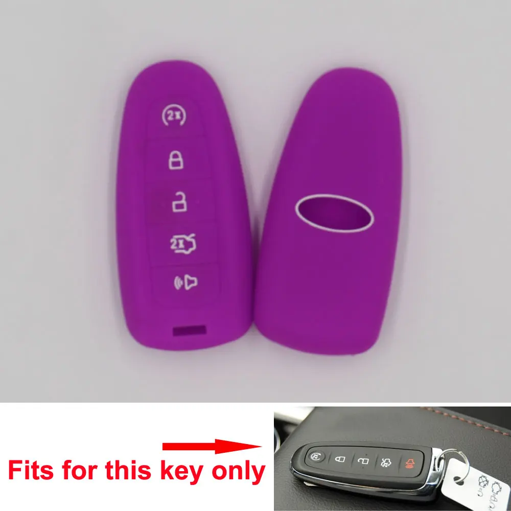 5 кнопочный силиконовый Интеллектуальный Автомобильный ключ дистанционного