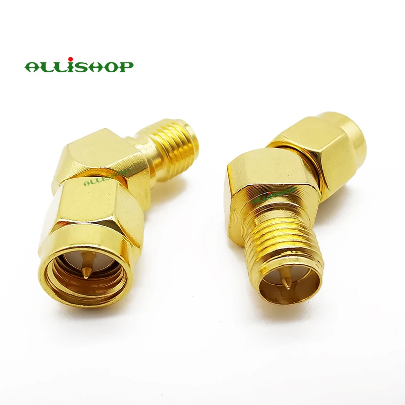 Антенный адаптер SMA FPV с штекером и гнездом RP углом 45 градусов для Race RX5808 Fatshark Goggles |