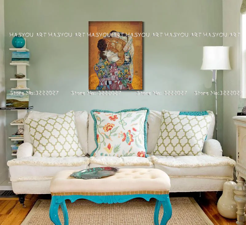 Художественная портретная картина маслом для семьи искусство на стене домашнего