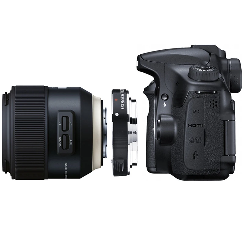 Металлическое Крепление EF12 с автофокусом AF макро удлинительная трубка/кольцо