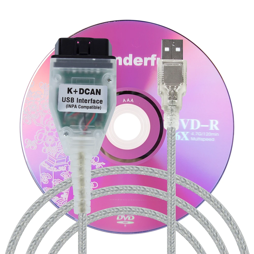 OBD 2 USB кабели для BMW INPA ediabas K + Диагностика интерфейса инструмента может с FT232RL