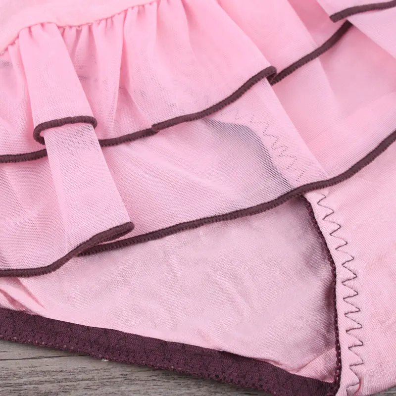 Милые трусики принцессы каваи юбка пачка нижнее белье для девочек дышащие
