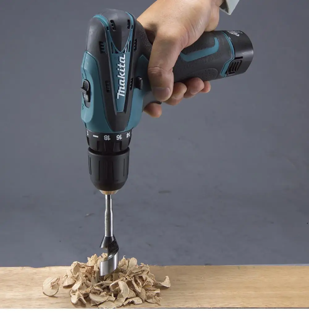 Япония Makita зарядная дрель DF330DWE бытовая электрическая литиевая дрель с контролем скорости шуруповерт