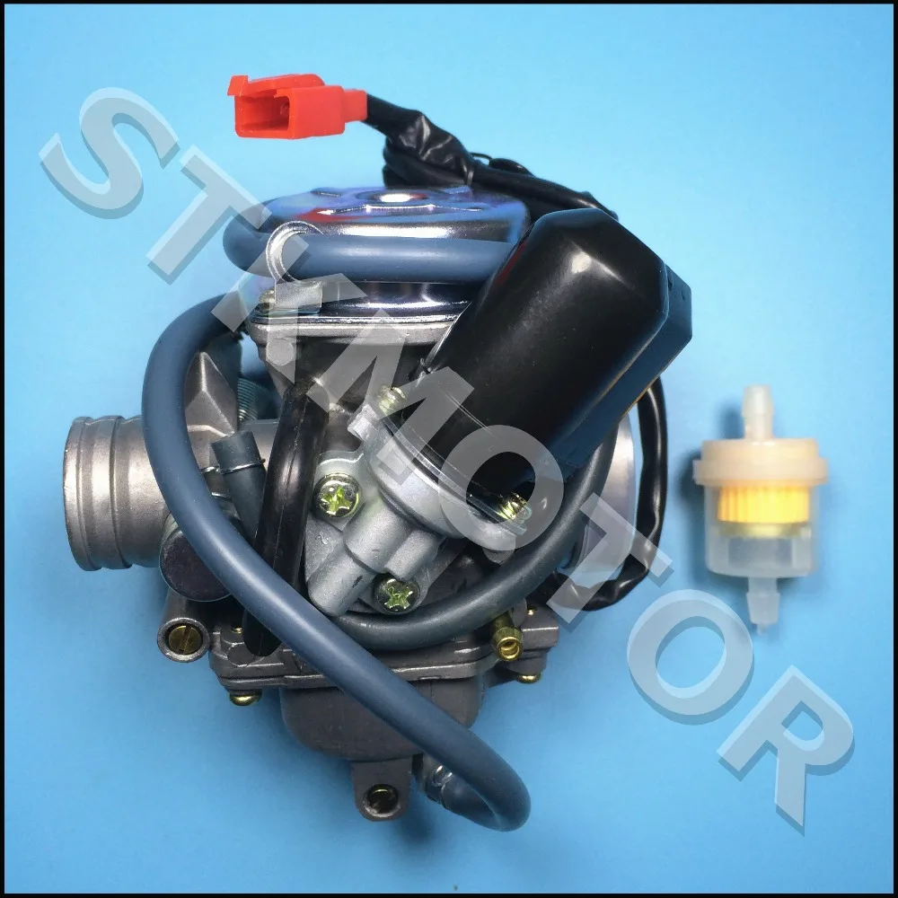 24 мм Впускной GY6 125 150cc мотоцикл Карбюратор Carb для BAJA Скутер ATV квадроцикл Картинг скутер 125cc PD24J Мотоцикл Запчасти