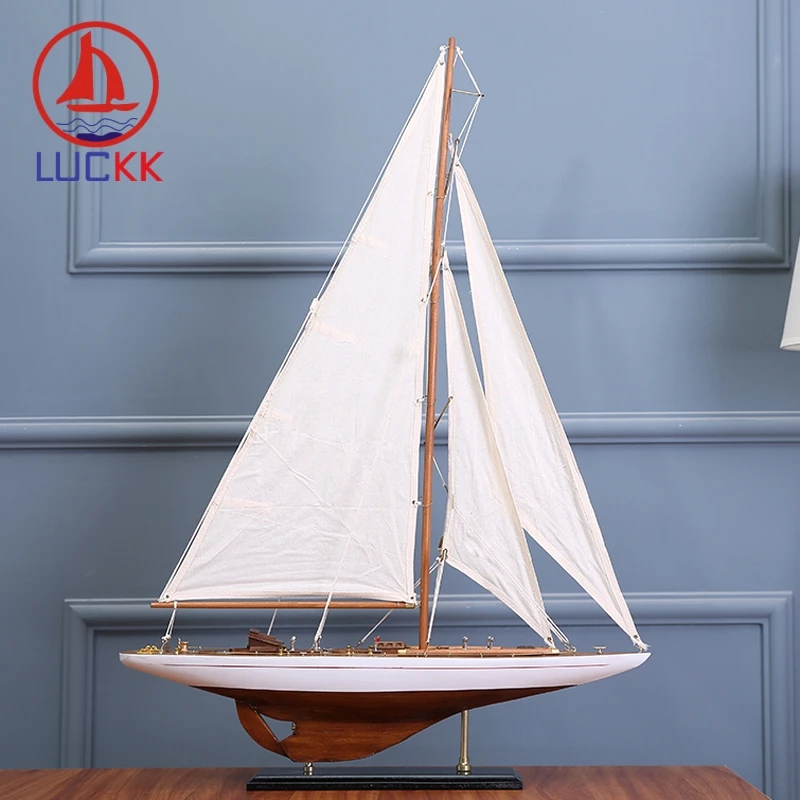 LUCKK 60 см Американская деревянная модель DIY корабль домашний интерьер 2 цвета