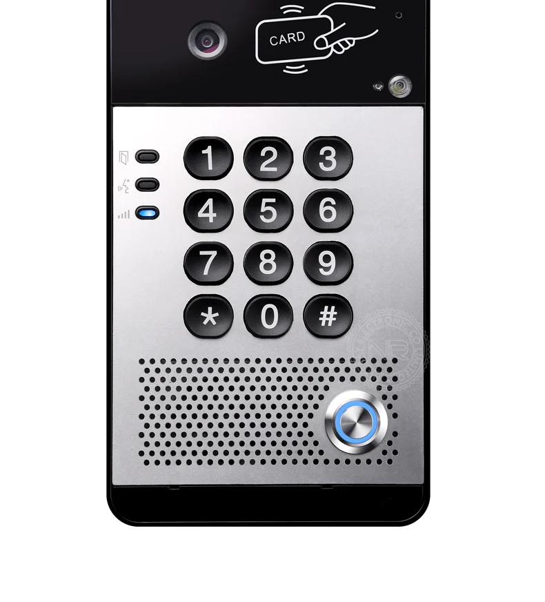 Sip/Voip видео-телефон двери, телефон двери офисная система внутренней связи для отеля, офиса, больницы и квартиры