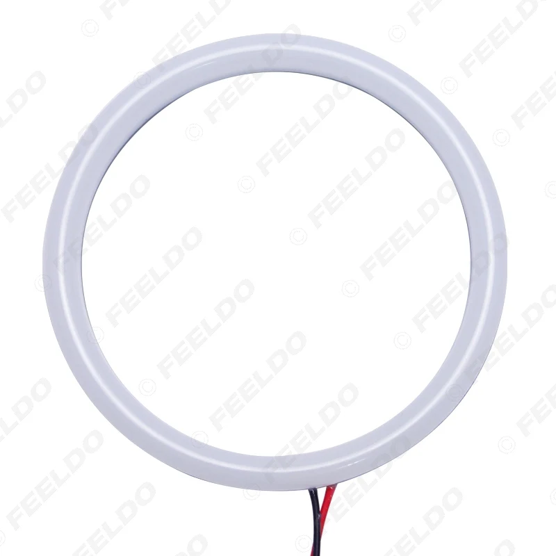 FEELDO 1 комплект Авто Halo кольца хлопковые огни SMD LED Ангельские Глазки для Ford Focus 08 +
