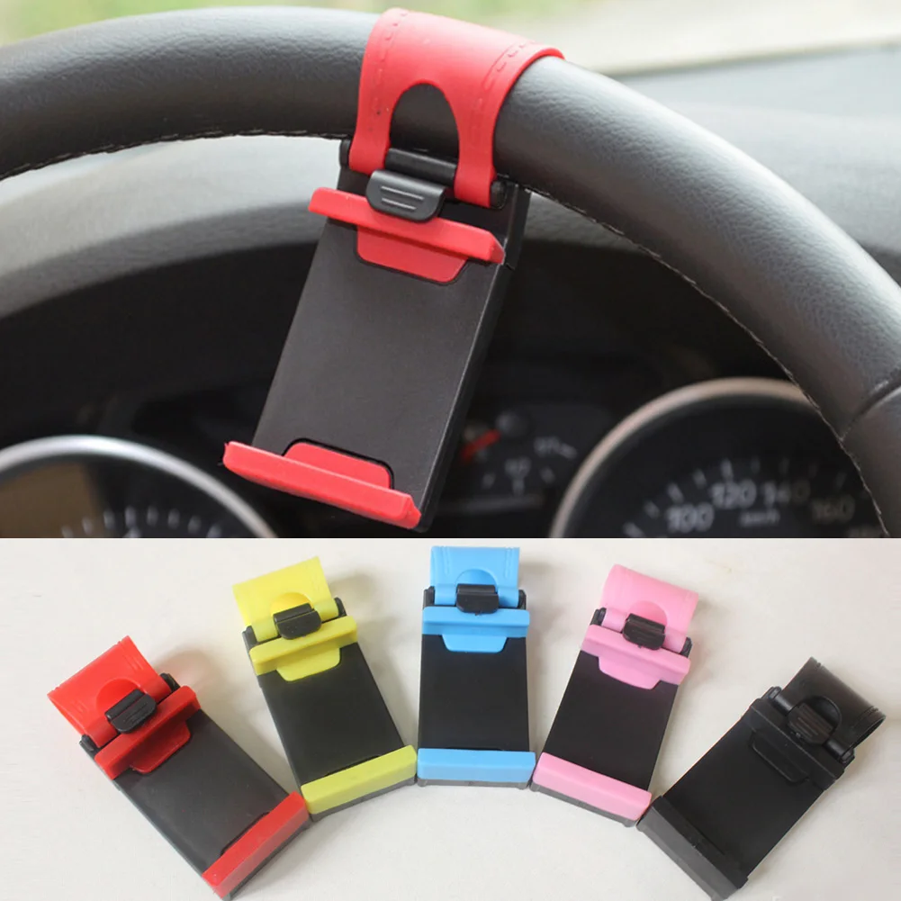Автомобильный комплект руля тип мобильного телефона держатель Универсальный ABS +