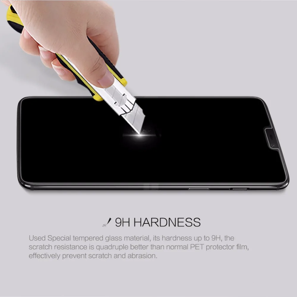 Nilkin для Oneplus 6 5 T 5 Закаленное стекло для защиты экрана Nillkin 9H твердость Nano HD прозрачная стеклянная пленка для One plus 6 5 T 5
