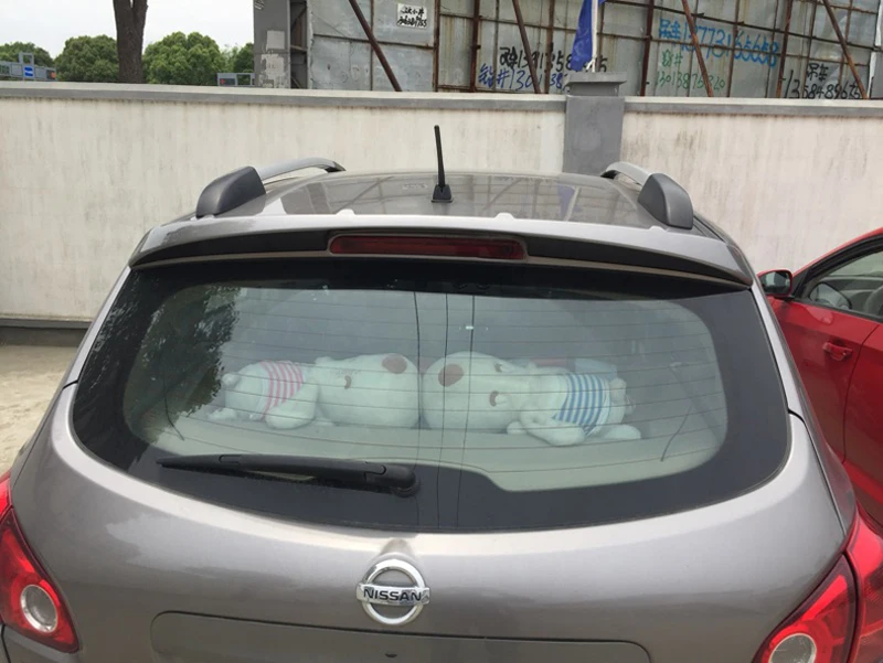 Для Nissan Qashqai спойлер 2008 2009 2010 2012 2013 автомобильное украшение в виде хвостового