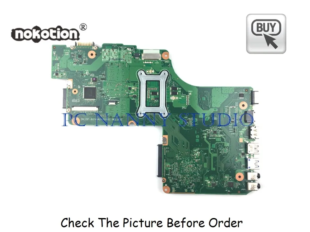 PCNANNY V000275560 для Toshiba Satellite C855 Материнская плата ноутбука HM76 DDR3