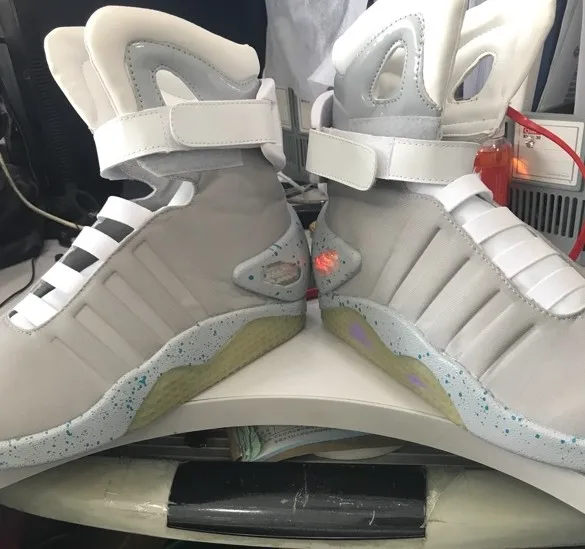 Ботинки для косплея героя аниме back to the future светодиодный светильник обувь из