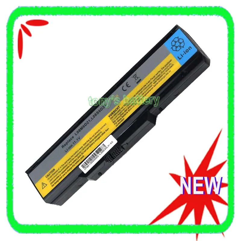 6-ячеечный аккумулятор для ноутбука Lenovo 3000 G230 4107 G230G E23 L08M6D21 L08S6D21 | Компьютеры и