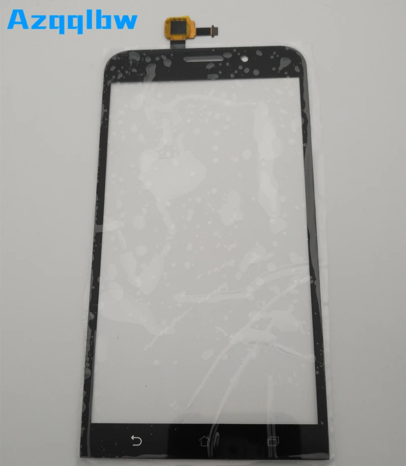 Azqqlbw 10pcs/lot For ASUS Zenfone MAX ZC550KL Touch Screen Digitizer Sensor Front Glass Panel original | Мобильные телефоны и