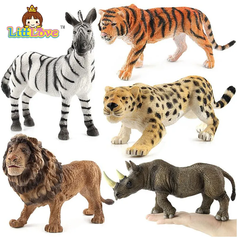 

Фигурки животных LittLove, коллекция 2017 года, дикие животные, животные
