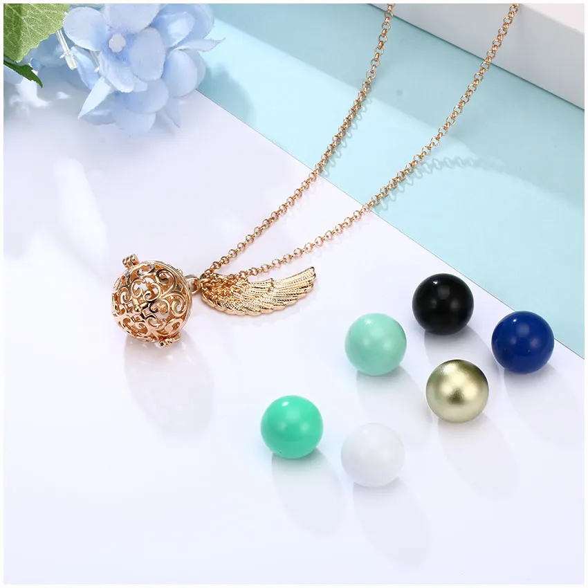Модные женские ювелирные изделия HONGYE ожерелье с подвеской шарики для