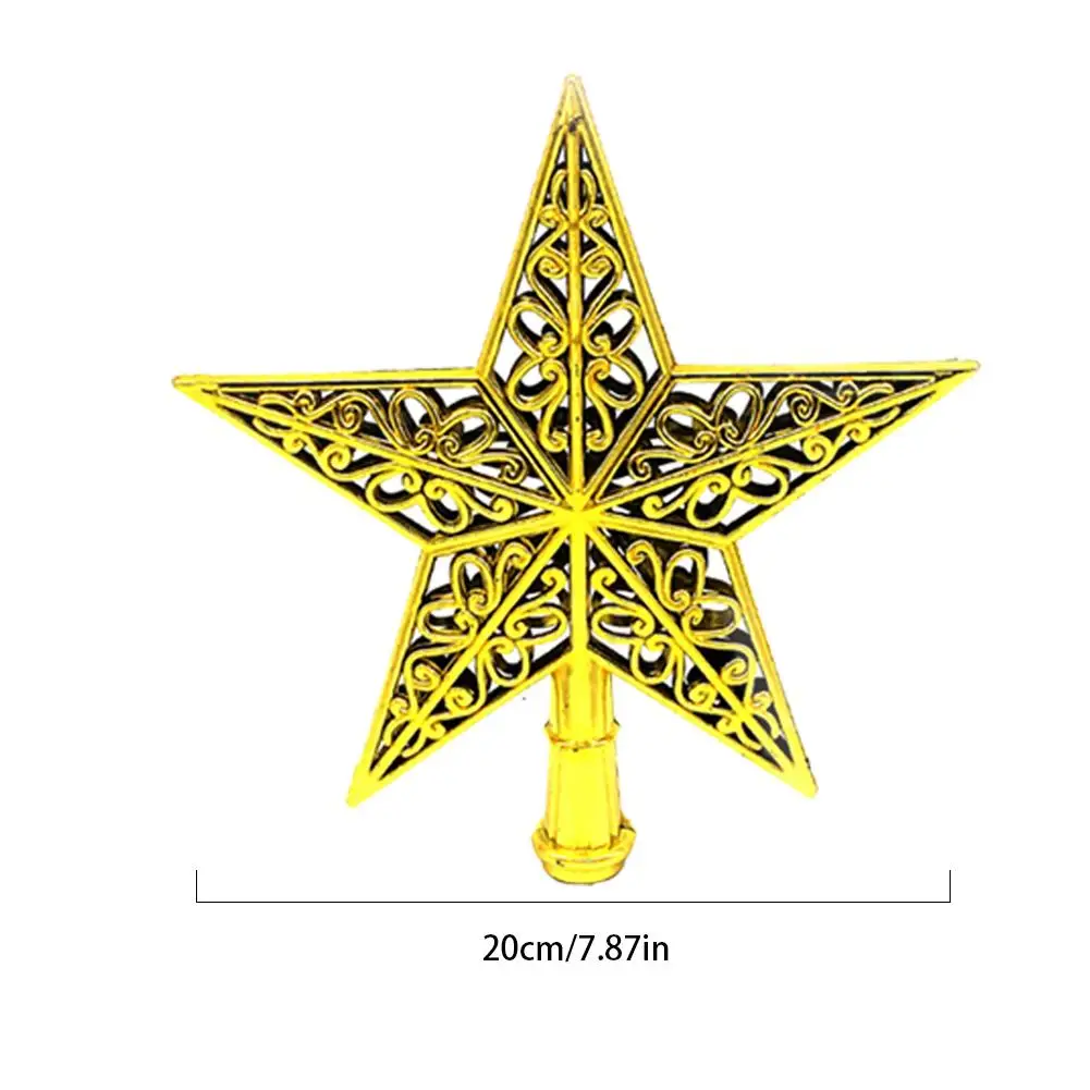 Ажурная Рождественская Елка Топ Звезда елка Пентаграмма Рождественское