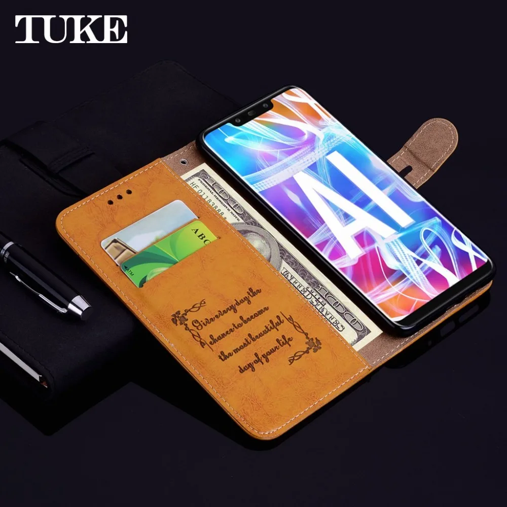 Чехол книжка из искусственной кожи для Samsung A8 Plus 2018 силиконовый чехол телефона