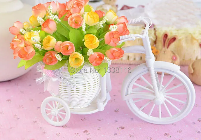 Горячая Распродажа пластиковая ротанговая плетеная ваза включающая