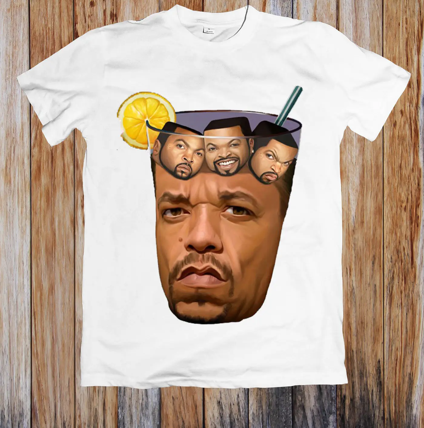 Забавная футболка унисекс с кубиком льда | Мужская одежда