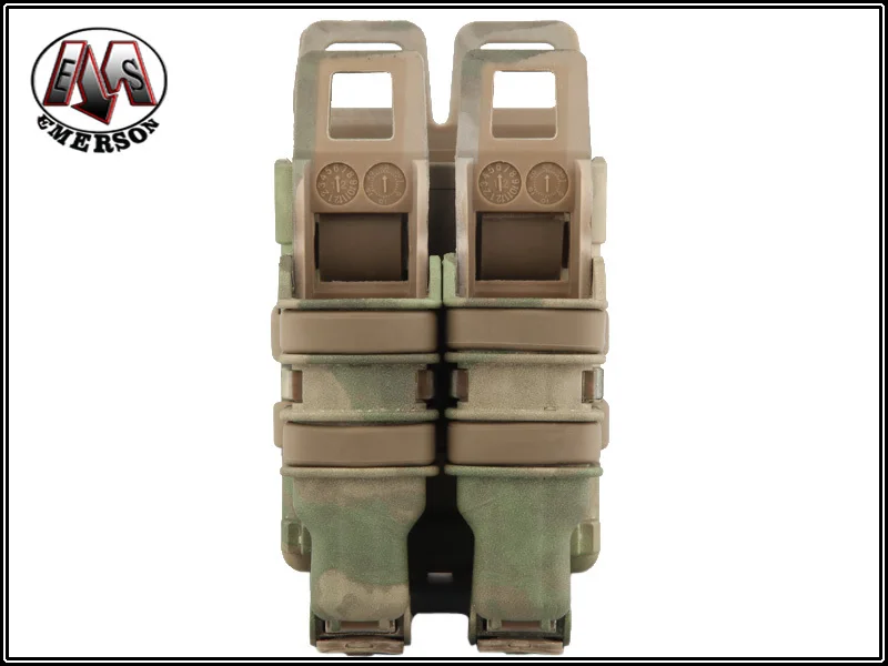 ATFG Снаряжение Emerson Fastmag винтовка пистолет подсумок маг мешок нейлон EM6349 AT/FG MC DD HLD Kryptek Мандраг чехлы - Цвет: ATFG