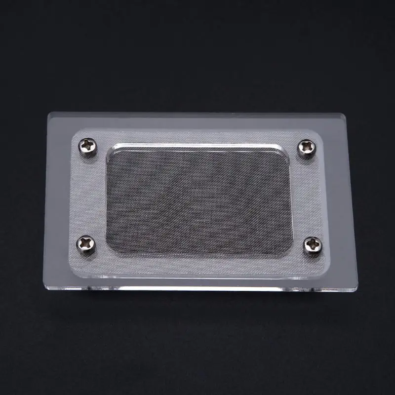 Муравьиная ферма крышка акриловая нержавеющая сталь квадратная дышащая Кепка