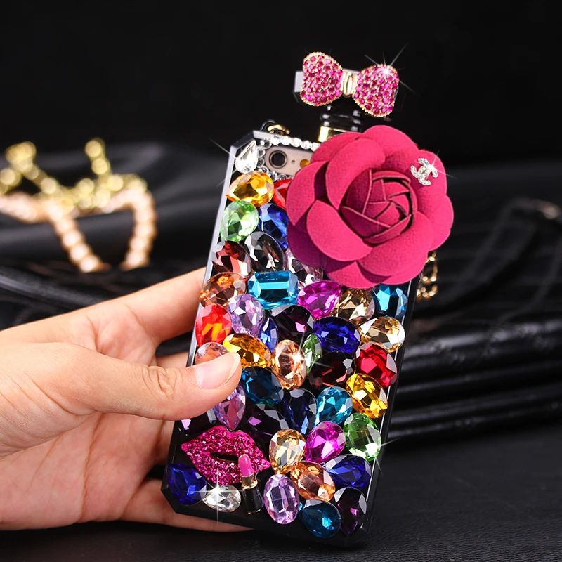 Розовые стеклянные стразы в форме капель с заостренным дном сделай сам украшения