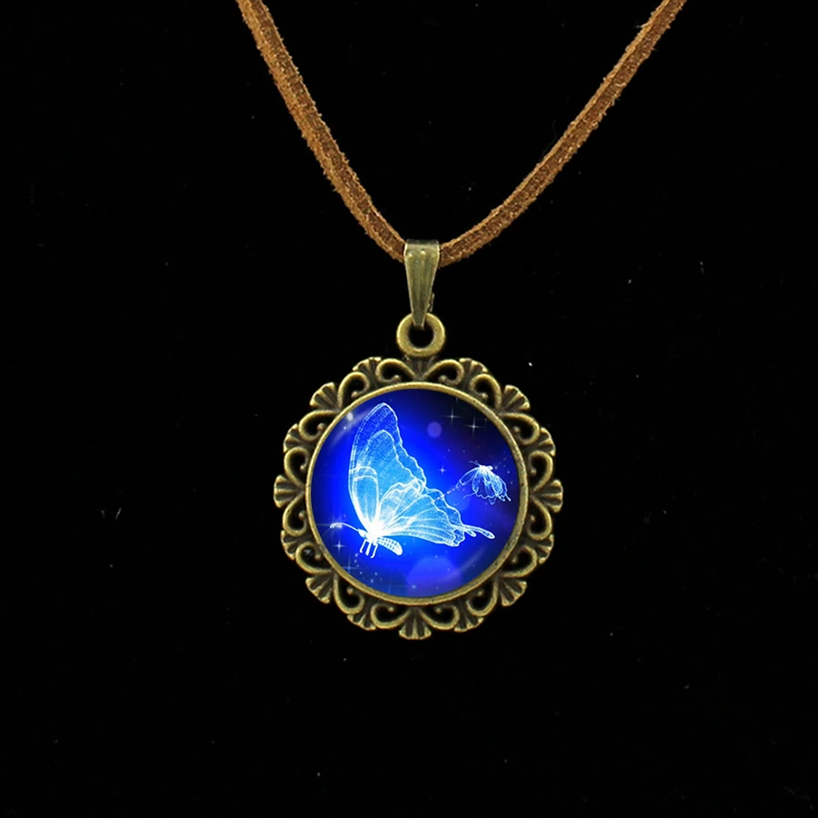 2017 Макси ожерелье Collares Collier красивый цвет Бабочка Арт фото ретро этнический стиль