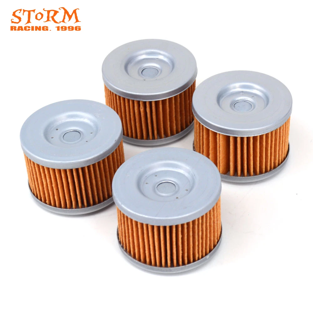 4PCS Motorcycle Oil Filter For KFX450R KLX110 KLX125 KLX140 KLX140L KL250 KLX250 KLX450 KLX KL 110 125 140 250 Enduro Motocross |