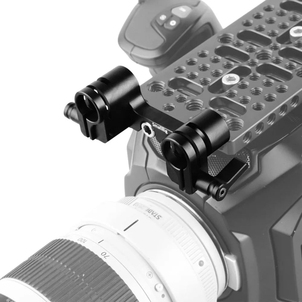 SmallRig двойной 15 мм стержень зажимной рельс блок для DSLR камера Follow Focous 1943
