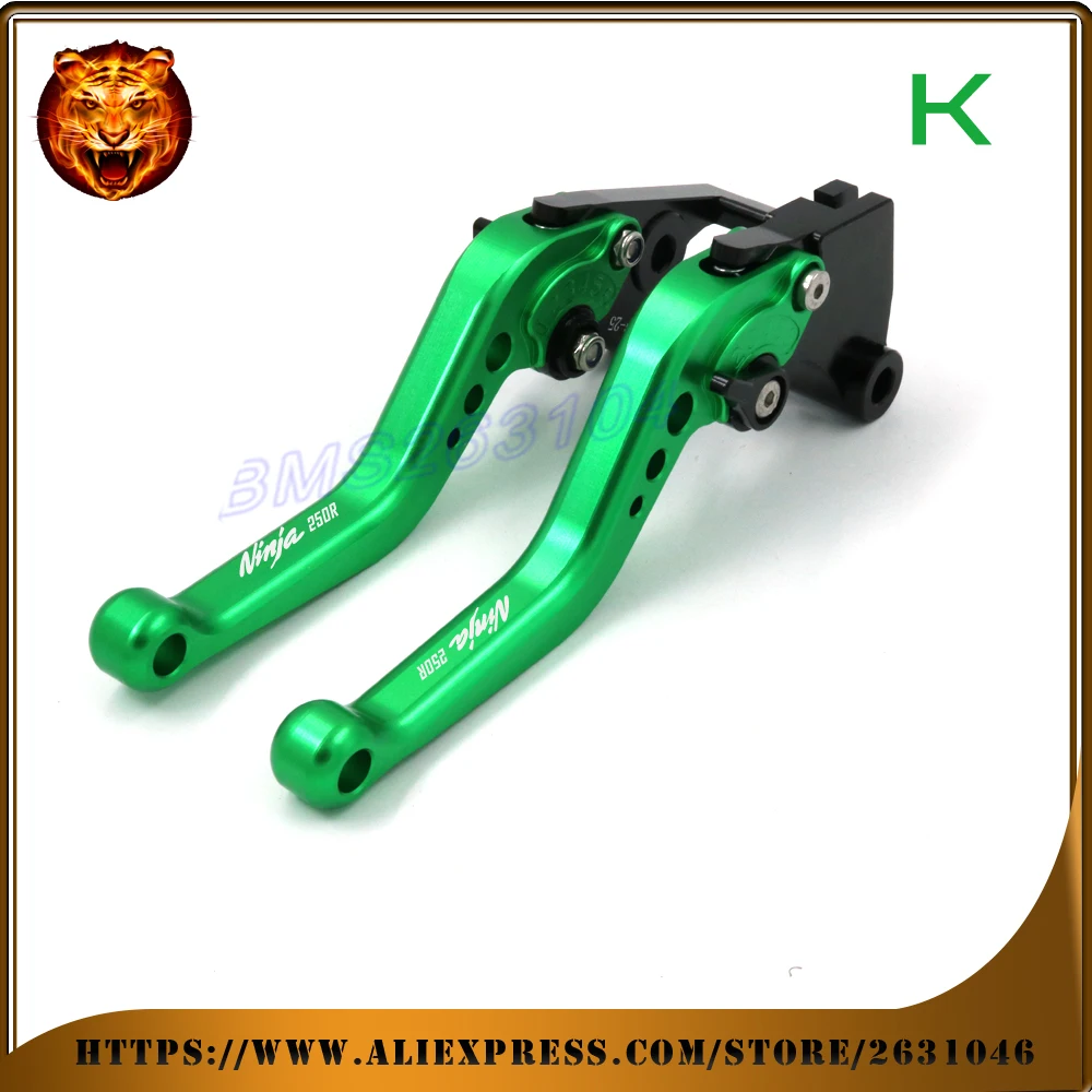 Регулируемые сцепные рычаги для Kawasaki NINJA250R NINJA250 250R 2013 14 15 16 Бесплатная доставка с