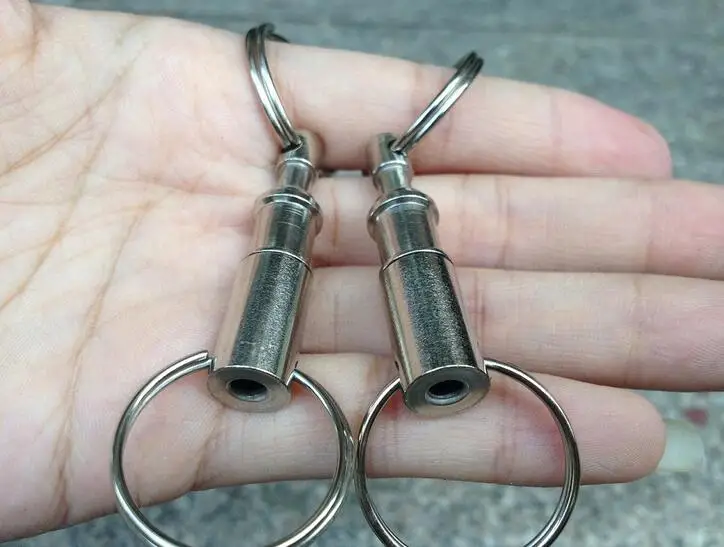 EDCGEAR рюкзак брелок для ключей с двойным головка съемная цепочка быстроразъемный