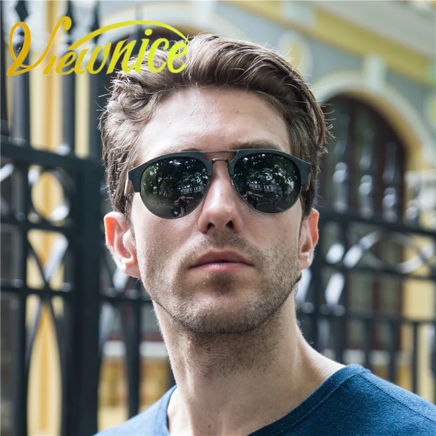 Солнцезащитные очки видоnice Gafas De Sol винтажные трендовые деревянные из ацетата