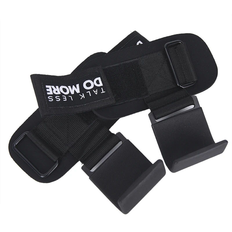 Крючки для тяжелой атлетики тяжелые наручные ремни тяговых искажений улучшение