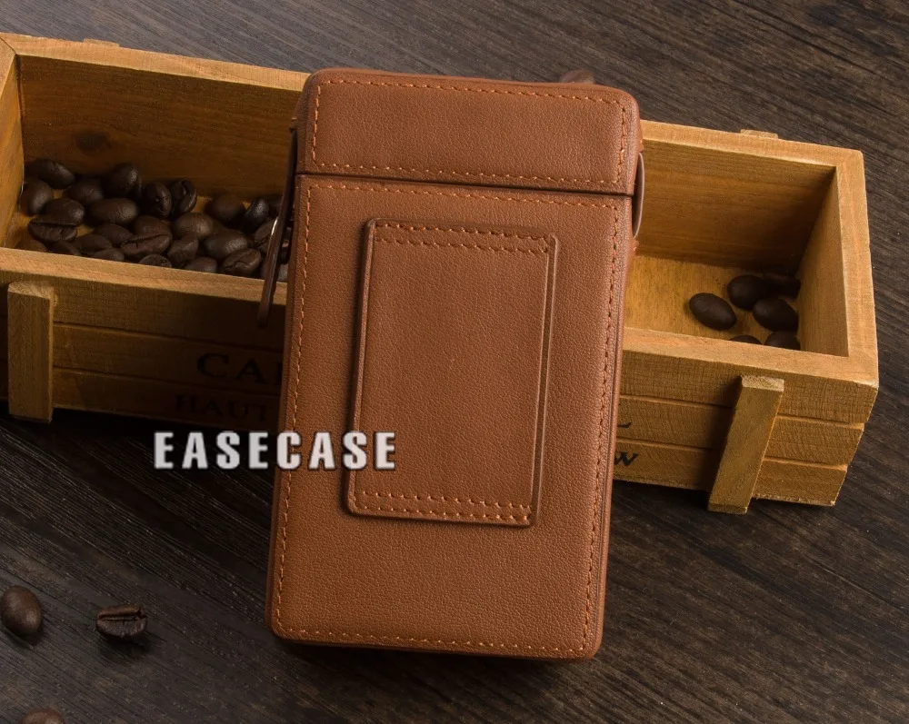 Чехол A4 из натуральной кожи на заказ для HIBY R6 / Pro New Hiby 2020|Сумки телефона| |