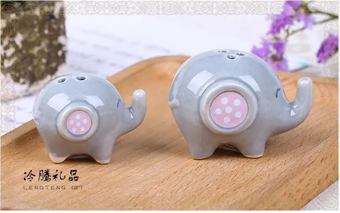 Детский душ мать и ребенок маленький арахисовый слон керамический шейкер для