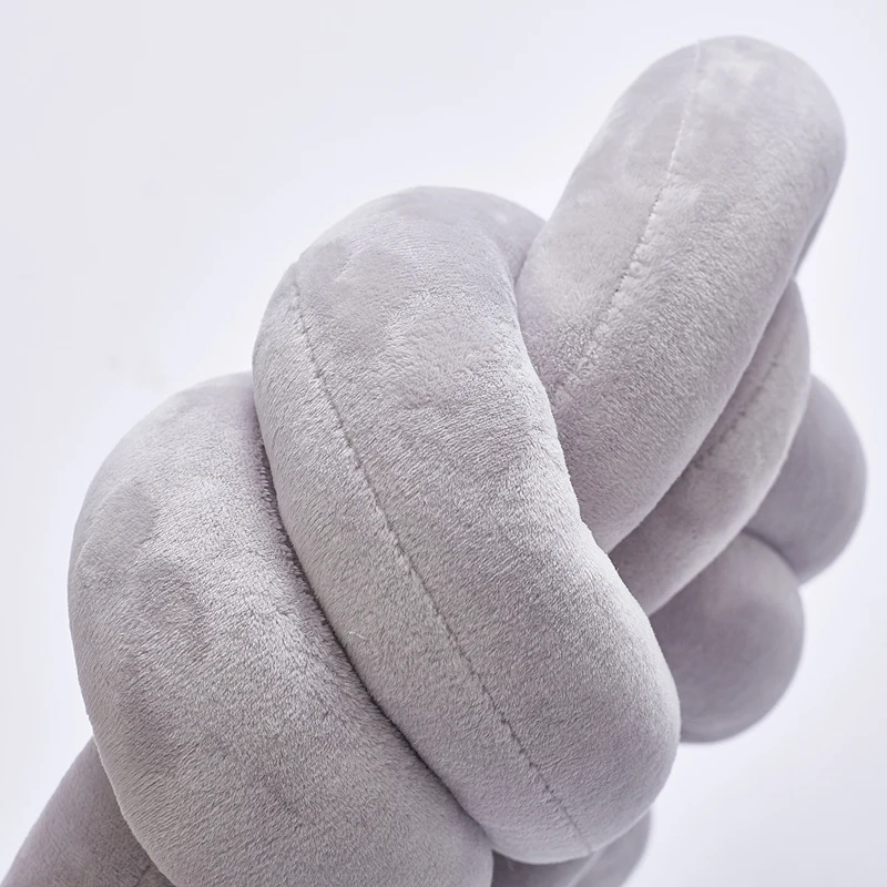 40x30 см завязанная подушка для автомобиля INS Knot Throw Pillow Baby Calm Sleep Dolls плюшевые мягкие игрушки для детей домашняя декоративная подушка