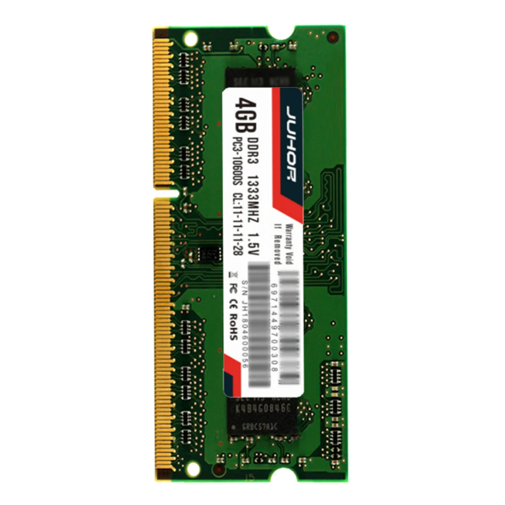 Память для ноутбука 4GB 8GB PC3 10600 1600 MHZ 204Pin 1 5 V SODIMM|Оперативная память| |