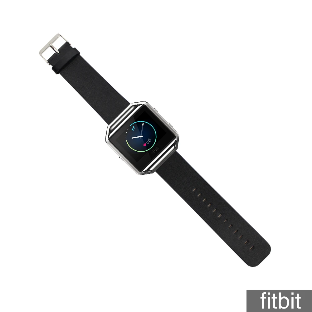 Ремешок для часов из натуральной искусственной кожи ремешок Fitbit Blaze Смарт часы