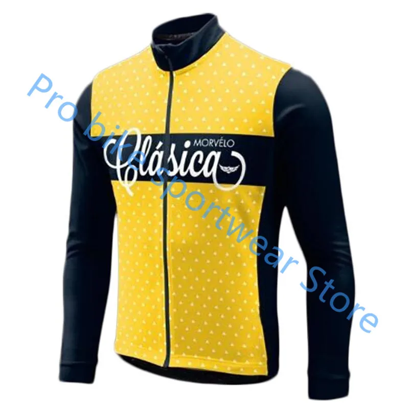 cycling jersey 08 Morvelo весна и осень с длинным рукавом костюмы Pro team Велоспорт Джерси гонки Велосипедный спорт велосипедная Одежда Майо Ropa Ciclismo - Цвет: cycling jersey 08
