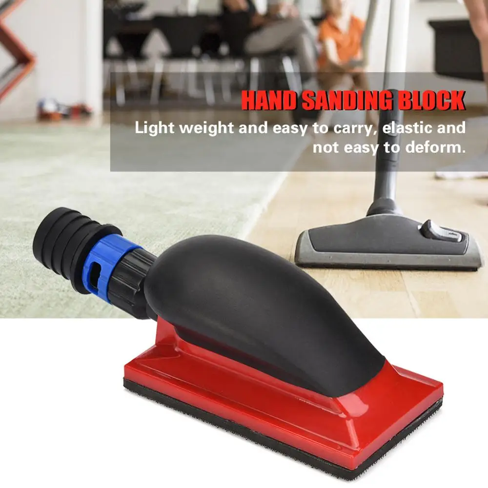 

Sanding Sponge Hand Dust Extraction Sanding Grinding Sponge Block Dust Free 125*70mm Abrasive Tool Red Polishing Hand Tools