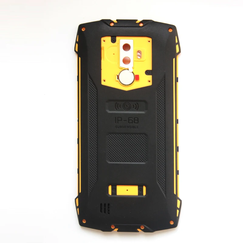 BLACKVIEW BV6800 Battery Cover Replacement Original New Durable Back Case Mobile Phone Accessory for BLACKVIEW BV6800 PRO - Цвет: Оранжевый