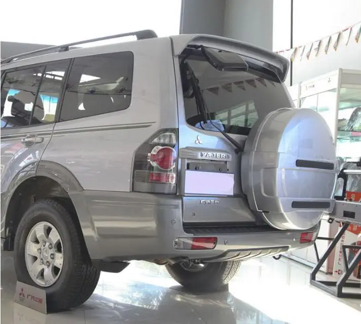 Неокрашенный ABS задний спойлер крыла багажника автомобиля для Mitsubishi Pajero V73 2006 2007