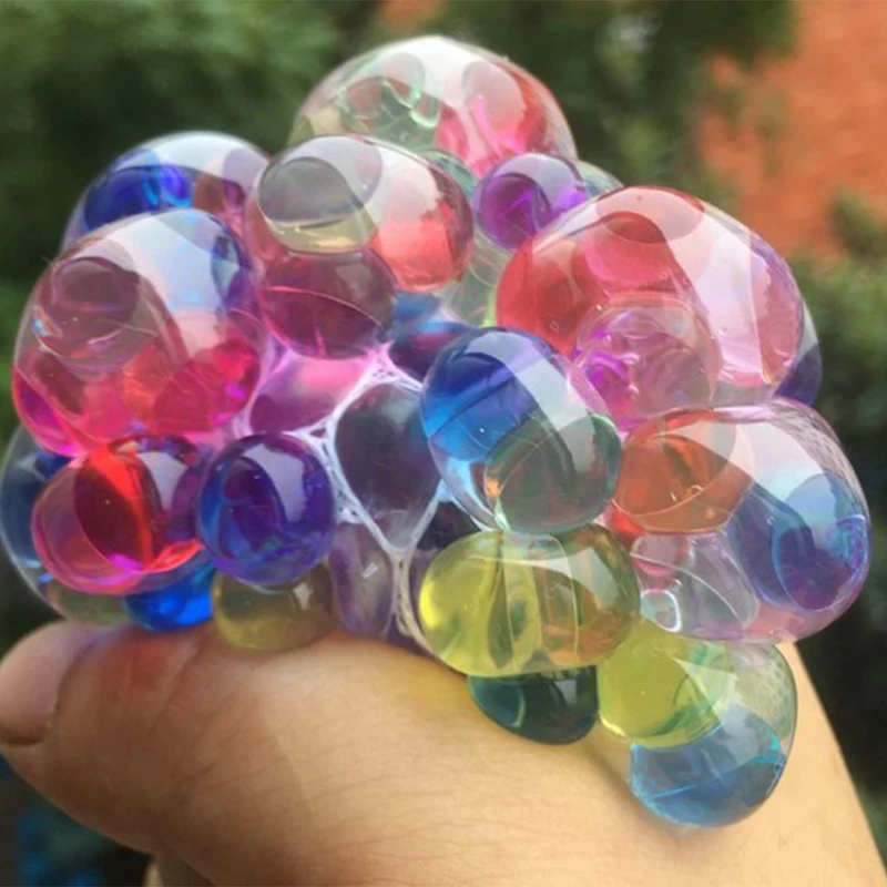 Антистрессовый шар новинка забавные разноцветные виноградные бриллианты