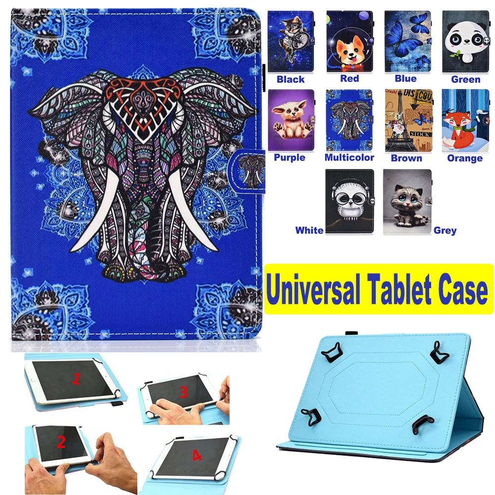 

Funda tablet 10.1 Universal Case Tablet case Folio Cover Protective Stand for Touchscreen Tablet Xiaomi Lenovo Huawei Asus Apple