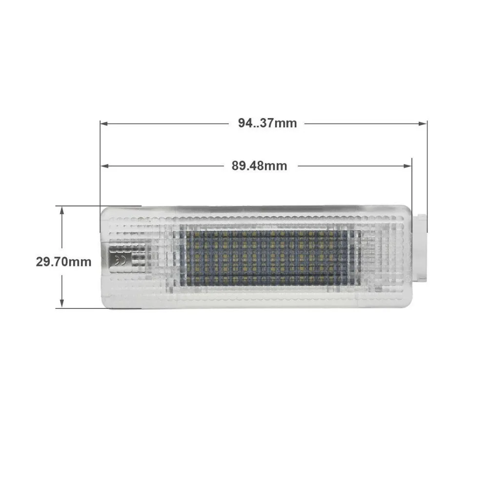 1 шт. 18SMD светодиодное освещение для багажа багажная лампа грузового участка Seat