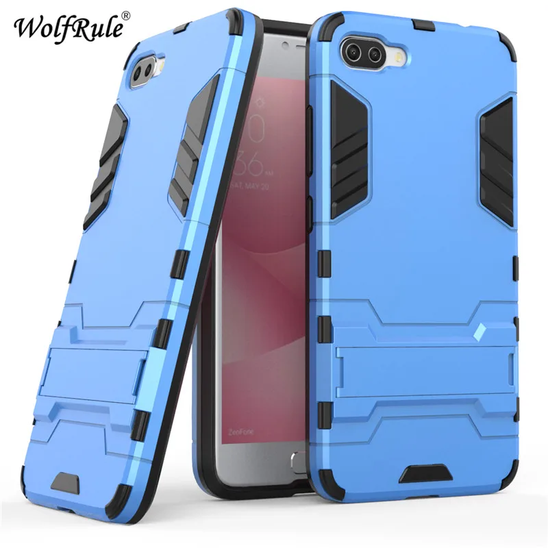 Чехол wolfrole Capa Asus Zenfone 4 Max ZC554KL чехол из ТПУ и поликарбоната с подставкой для Pro Plus
